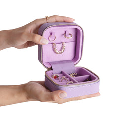 Amanda Leather Jewelry Box