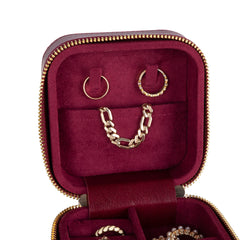 Amanda Leather Jewelry Box