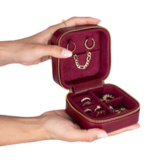Amanda Leather Jewelry Box