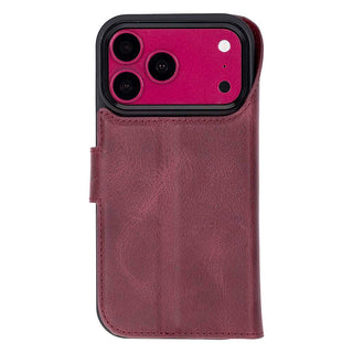 Magic iPhone 18 Pro Max Leather Detachable Wallet Case