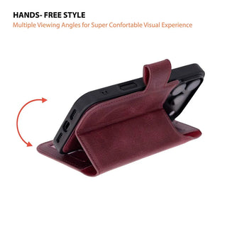 Magic iPhone 18 Pro Leather Detachable Wallet Case