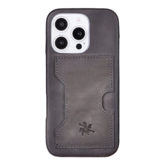 Funda tipo billetera de cuero con bloqueo RFID Florence para iPhone 15 Pro