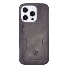 Funda tipo billetera de cuero con bloqueo RFID Florence para iPhone 15 Pro