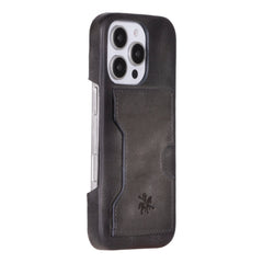 Funda tipo billetera de cuero con bloqueo RFID Florence para iPhone 15 Pro