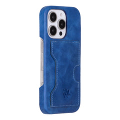 Funda tipo billetera de cuero con bloqueo RFID Florence para iPhone 15 Pro