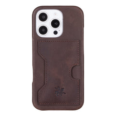 Funda tipo billetera de cuero con bloqueo RFID Florence para iPhone 15 Pro