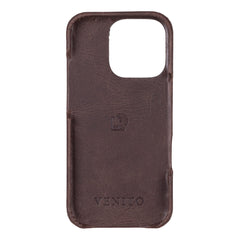 Funda tipo billetera de cuero con bloqueo RFID Florence para iPhone 15 Pro