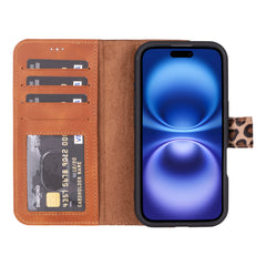 Florence RFID Blocking Leather Wallet Case for iPhone 16