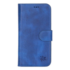Funda tipo billetera de cuero con bloqueo RFID Florence para iPhone 15