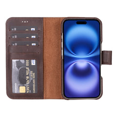 Florence RFID Blocking Leather Wallet Case for iPhone 16