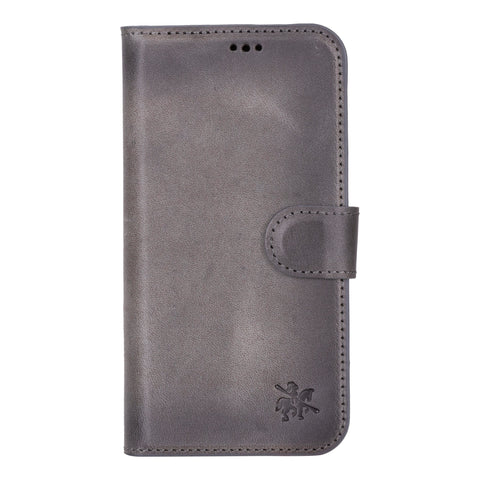 Funda tipo billetera de cuero con bloqueo RFID Florence para iPhone 15