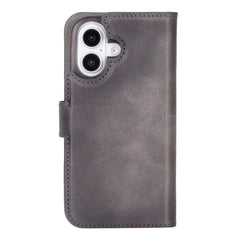 Funda tipo billetera de cuero con bloqueo RFID Florence para iPhone 15