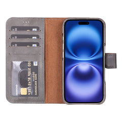 Florence RFID Blocking Leather Wallet Case for iPhone 16