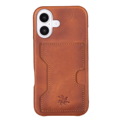 Funda tipo billetera de cuero con bloqueo RFID Florence para iPhone 15