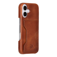 Florence RFID Blocking Leather Wallet Case for iPhone 16