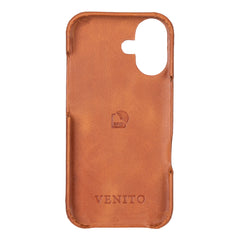 Funda tipo billetera de cuero con bloqueo RFID Florence para iPhone 15