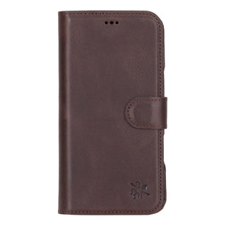 Florence RFID Blocking Leather Wallet Case for iPhone 16 Plus