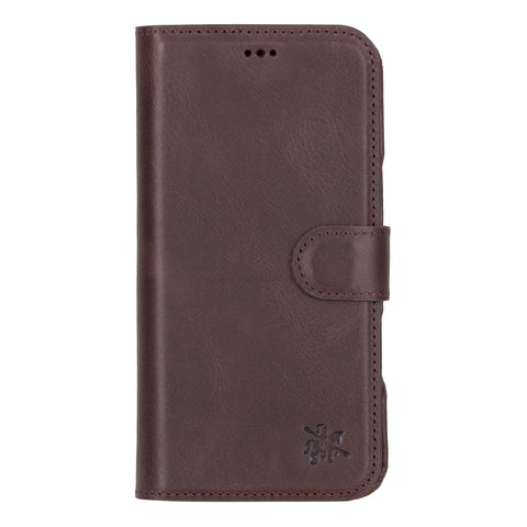 Florence RFID Blocking Leather Wallet Case for iPhone 16 Plus