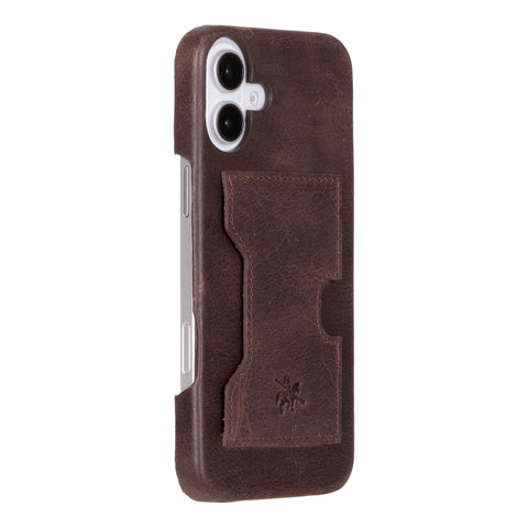 Florence RFID Blocking Leather Wallet Case for iPhone 16 Plus