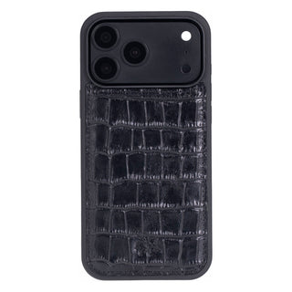 Funda de cuero Lucca Snap On para iPhone 15 Pro