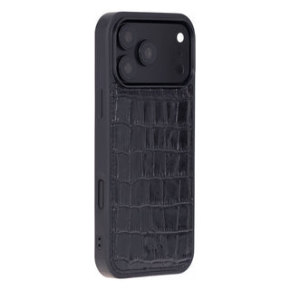 Funda de cuero Lucca Snap On para iPhone 15 Pro