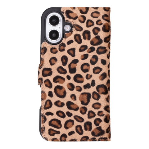 Florence RFID Blocking Leather Wallet Case for iPhone 16 Plus