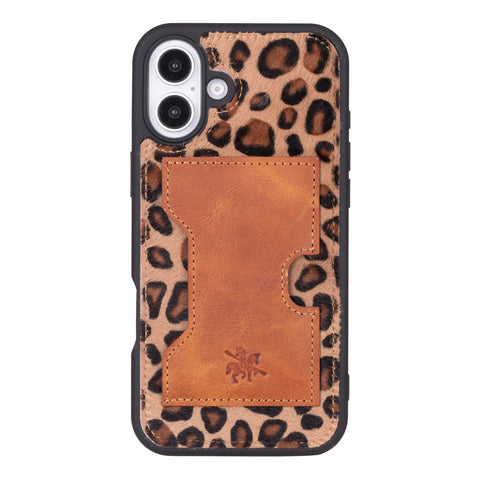 Florence RFID Blocking Leather Wallet Case for iPhone 16 Plus