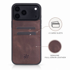 Capri Snap On Leather Wallet Case for iPhone 18 Pro Max