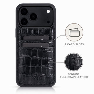 Capri Snap On Leather Wallet Case for iPhone 18 Pro