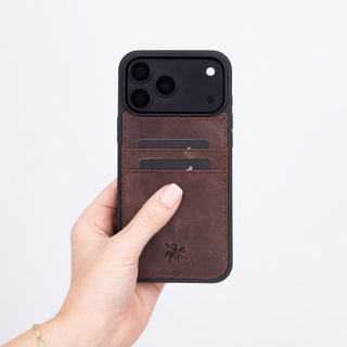Capri Snap On Leather Wallet Case for iPhone 18 Pro
