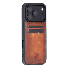 Capri Snap On Leather Wallet Case for iPhone 18 Pro Max