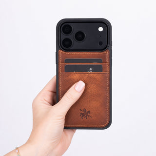 Capri Snap On Leather Wallet Case for iPhone 18 Pro