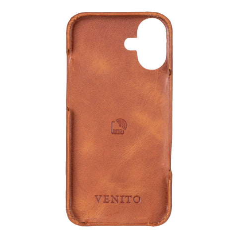 Florence RFID Blocking Leather Wallet Case for iPhone 16 Plus