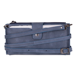 Lozan Crossbody Leather Wallet