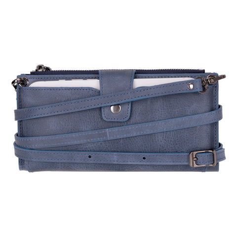 Lozan Crossbody Leather Wallet