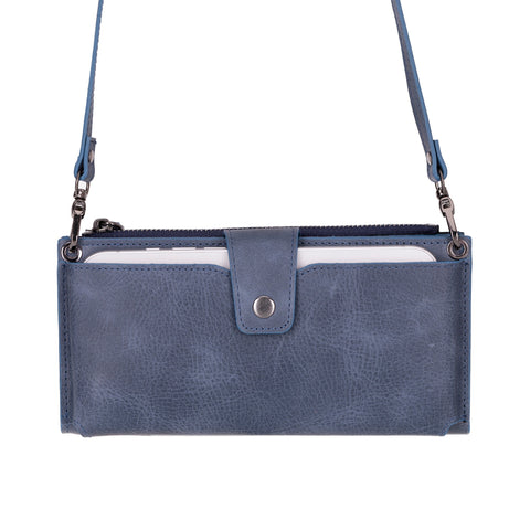 Lozan Crossbody Leather Wallet