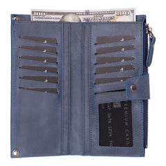 Lozan Crossbody Leather Wallet