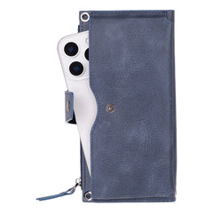 Lozan Crossbody Leather Wallet