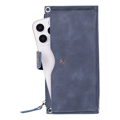 Lozan Crossbody Leather Wallet