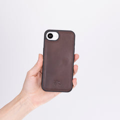 Lucca Snap On Leather Case for iPhone 17e