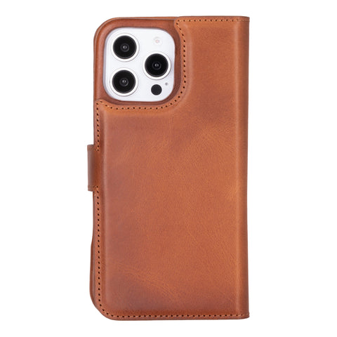 Florence RFID Blocking Leather Wallet Case for iPhone 16  Pro Max