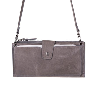 Lozan Crossbody Leather Wallet