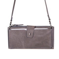 Lozan Crossbody Leather Wallet
