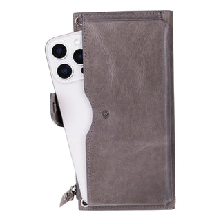 Lozan Crossbody Leather Wallet