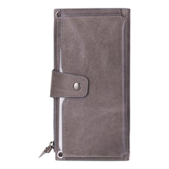 Lozan Crossbody Leather Wallet