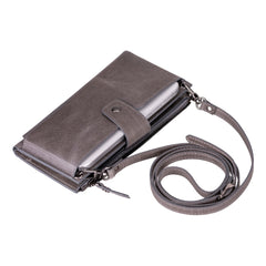 Lozan Crossbody Leather Wallet