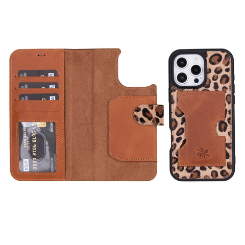 Florence RFID Blocking Leather Wallet Case for iPhone 16  Pro Max