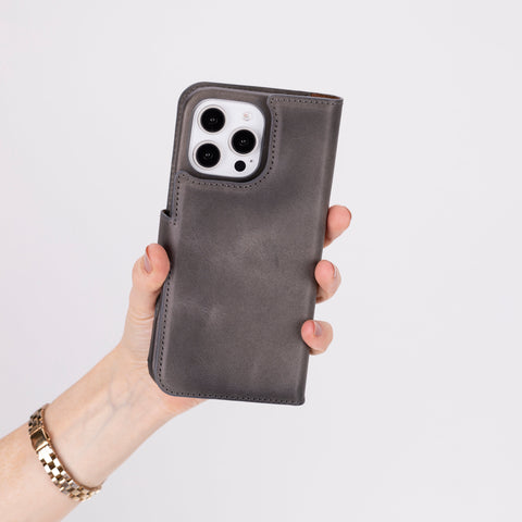 Florence RFID Blocking Leather Wallet Case for iPhone 16  Pro Max