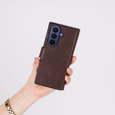 Trieste Leather Wallet Case for Samsung Galaxy Z Fold 7