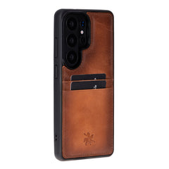 Capri Snap On Leather Wallet Case for Samsung Galaxy S26 Ultra